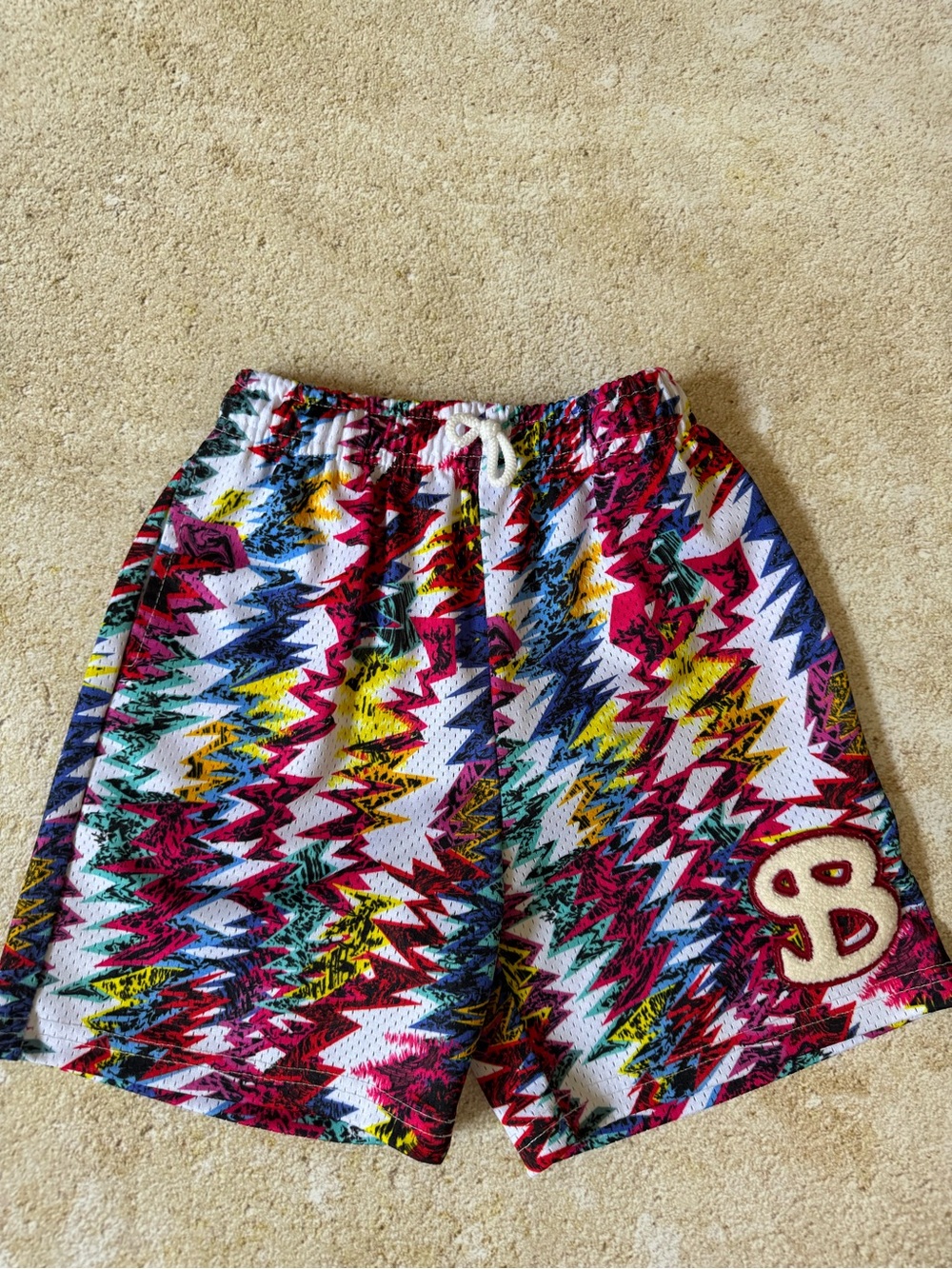 Bucketsquad BKTSQD Zigzag Basketball Shorts YXL 9/10